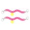 Summer Pink Smiley Face Shoe Chains by Creatology&#x2122;